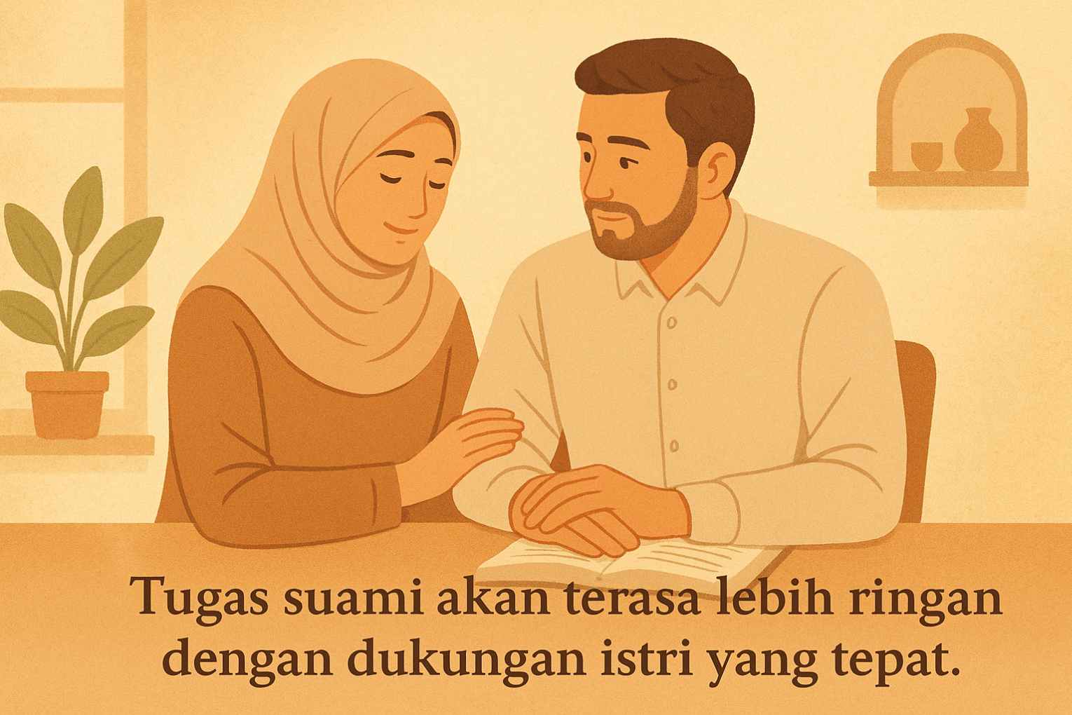 Peran Istri dalam Mendukung Tugas Suami